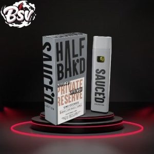 Half Bak'd Live Resin Private Reserve 1g Disposable GMO Cookies