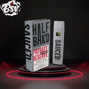 Half Bak'd Live Resin Private Reserve 1g Disposable Cherry Zlush