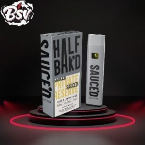 Half Bak'd Live Resin Private Reserve 1g Disposable Sour Lemon H