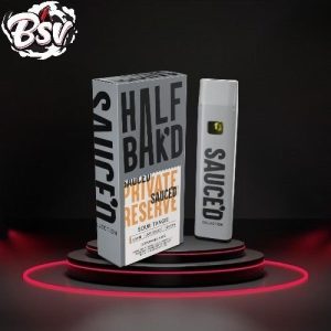 Half Bak'd Live Resin Private Reserve 1g Disposable Sour Tangie