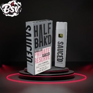 Half Bak'd Live Resin Private Reserve 1g Disposable Jelly Ranche