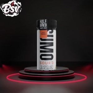 Half Bak'd 10000mg D9 SUMO Sour'd Juicy Peach Gummies 25ct