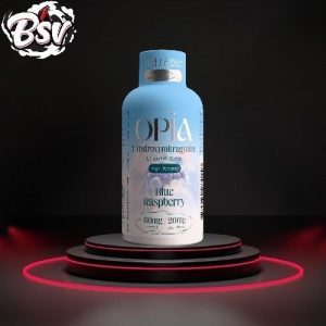 Opia 7-Hydroxymitragynine 60mg Shots Blue Raspberry