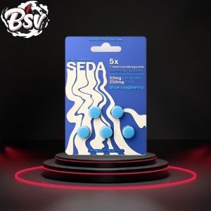 Seda Tablets 250mg Pack 5ct Blue Raspberry