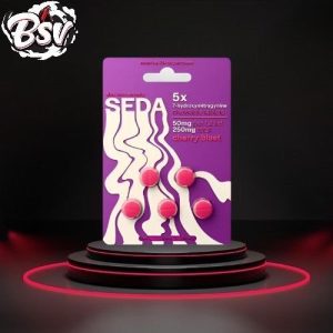 Seda Tablets 250mg Pack 5ct Cherry Blast