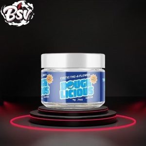 Dough Licious 4g Exotic THC-A Flower Blue Nerdz