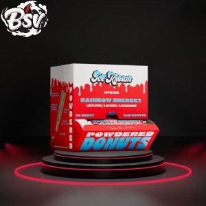 Ice Kream Powdered Donuts Rainbow Sherbert 2.5G 20ct Disp Hybrid