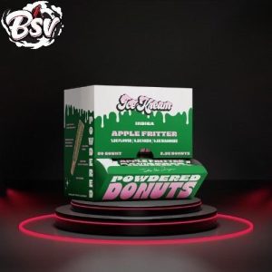 Ice Kream Powdered Donuts Apple Fritter 2.5G 20ct Display Indica