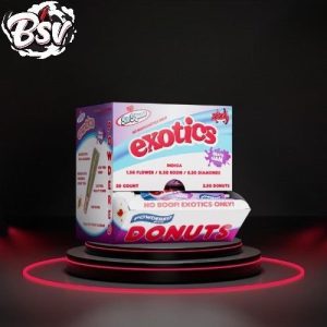 Ice Kream Exotic Donut Rolls 20ct 2.5G Pre Roll Grape Jam Indica