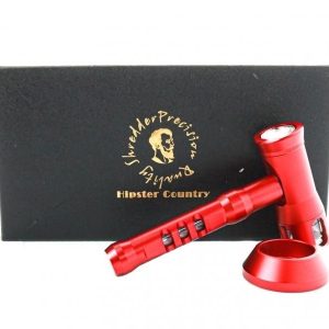 5 Inch Aluminum Hammer W/ Glass Tubing in Gift Box