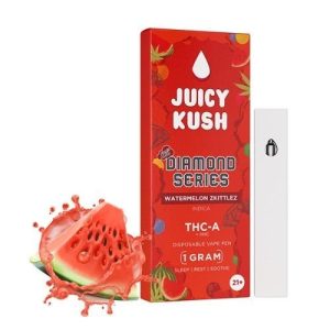 Juicy Kush Diamon Series 1g THC-A Disposable Watermelon Skittlez