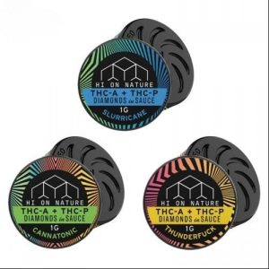 High On Nature 1g THC-A Dabs Batter Bottle Service