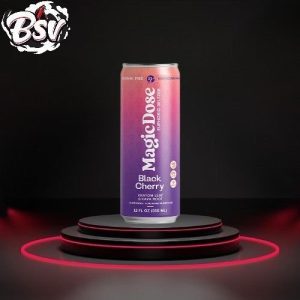 Magic Dose Kratom Seltzer Black Cherry