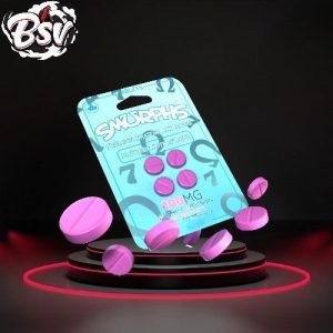 Smurphs Premium Kratom Alkaloids 4ct Cotton Candy 100mg