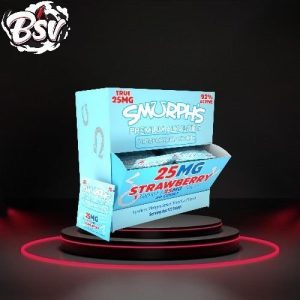 Smurphs 25mg Tablets 1ct 40pk Display Strawberry