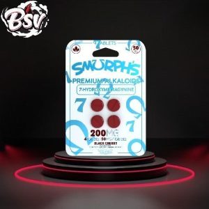 Smurphs 50mg Tablets 4ct Black Cherry 200mg