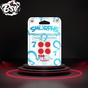 Smurphs 50mg Tablets 4ct Strawberry 200mg
