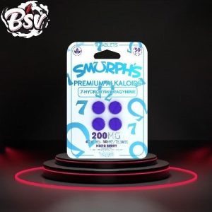 Smurphs 50mg Tablets 4ct Mixed Berries 200mg