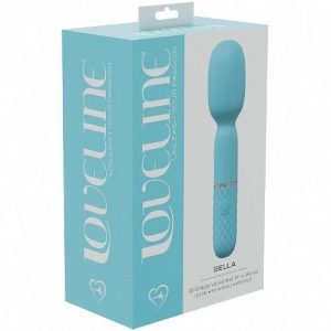 Bella - 10 Speed Vibrating Mini Wand Blue