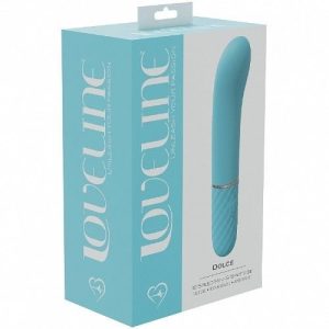 Dolce - 10 Speed Vibrating Mini Wand Blue