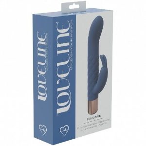 Devotion - 10 Speed Vibrating Mini Rabbit Blue