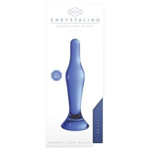 Chrystalino Hand Blown Glass Dildo Flask