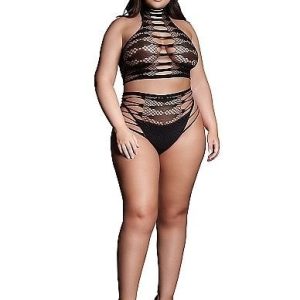 Shots Carpo XLVI - Two Piece With Turtleneck Queen - Black