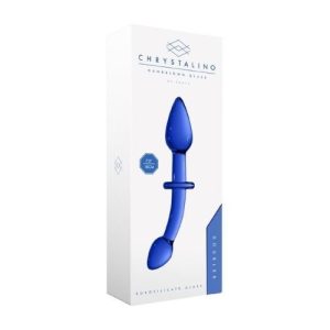 Chrystalino Hand Blown Glass Double Ended Wand