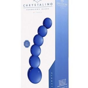 Chrystalino Hand Blown Glass Dildo Planets