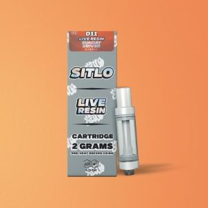 Sitlo Delta 11 Live Resin Cartridge 2 Gram Sunday Driver