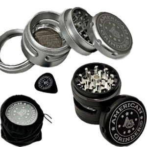 American Grinder 62mm Window Silver