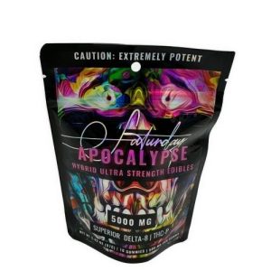 Saturday 5000mg D8/THC-P Apocalypse Hybrid