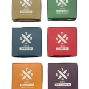 Not Your Bakery THC-A 2.5g Live Resin Truffle Cookies Sativa