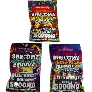 Shroomz Psychedelic 500mg Gummies Mixed Berries Hybrid