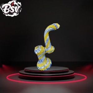 Inside Full Color Art Bubbler W/Stem