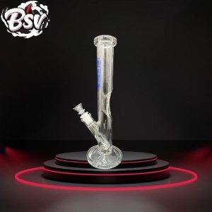 Grav Straight Tube Waterpipe W/Ice Catcher
