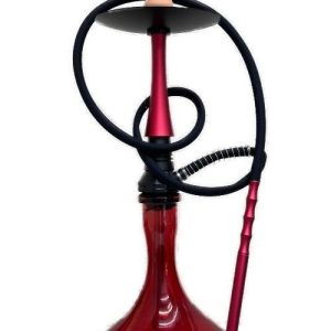 26in Hourglass Glass Hookah