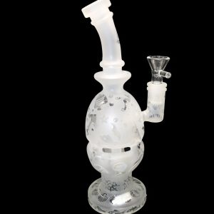 Fully Sand blasted Egg Water Pipe