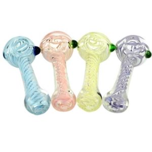 4in Long Color Swirl Hand Pipe