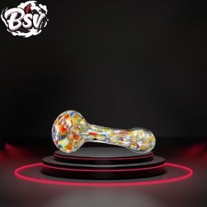 4in Thick Frit Art Hand Pipe
