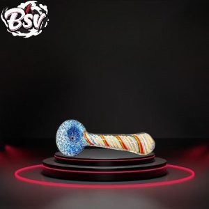 Frit Head Rasta Trap Rolling Art Hand Pipe