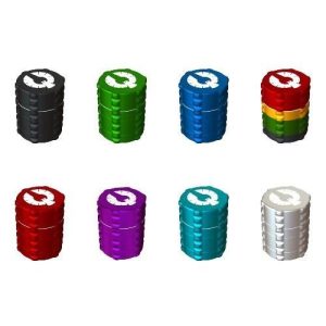 Phoenician Grinder 4 Piece Small Red