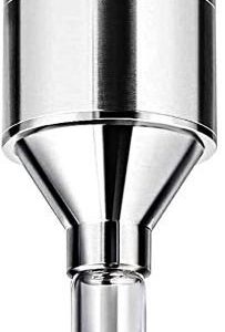 Pill Grinder With Glass Vial Large