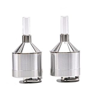 Pill Grinder With Glass Vial Small