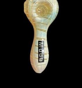 Muda Hand Pipe Skeleton Fumed Spoon