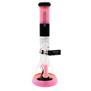 ROOR® TECH MINI FIXED 14" 45X5 BEAKER BLACK & PINK COLOR