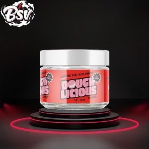 Dough Licious 4g Exotic THC-A Flower Red Velvet Cake