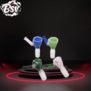 Hand Holding Color Glass 14mm Bowls