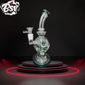 Premium Glass 9in Globe Waterpipe Heavy Duty