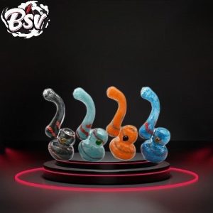 Inside Color Frit Art Mini Bubbler